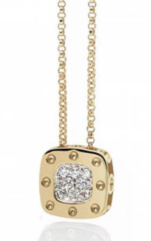 Roberto Coin Pois Mois Pendant Yellow Gold and Diamonds (777923AJ18X0)