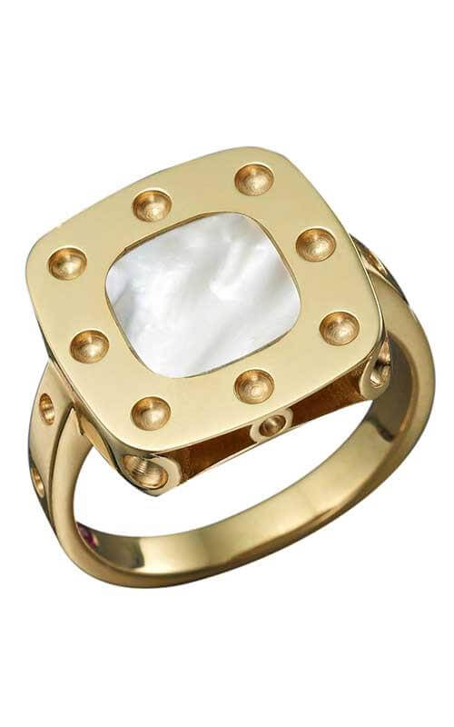 Roberto Coin Pois Mois Ring Yellow Gold and Mother of Pearl (7771004AY65M)