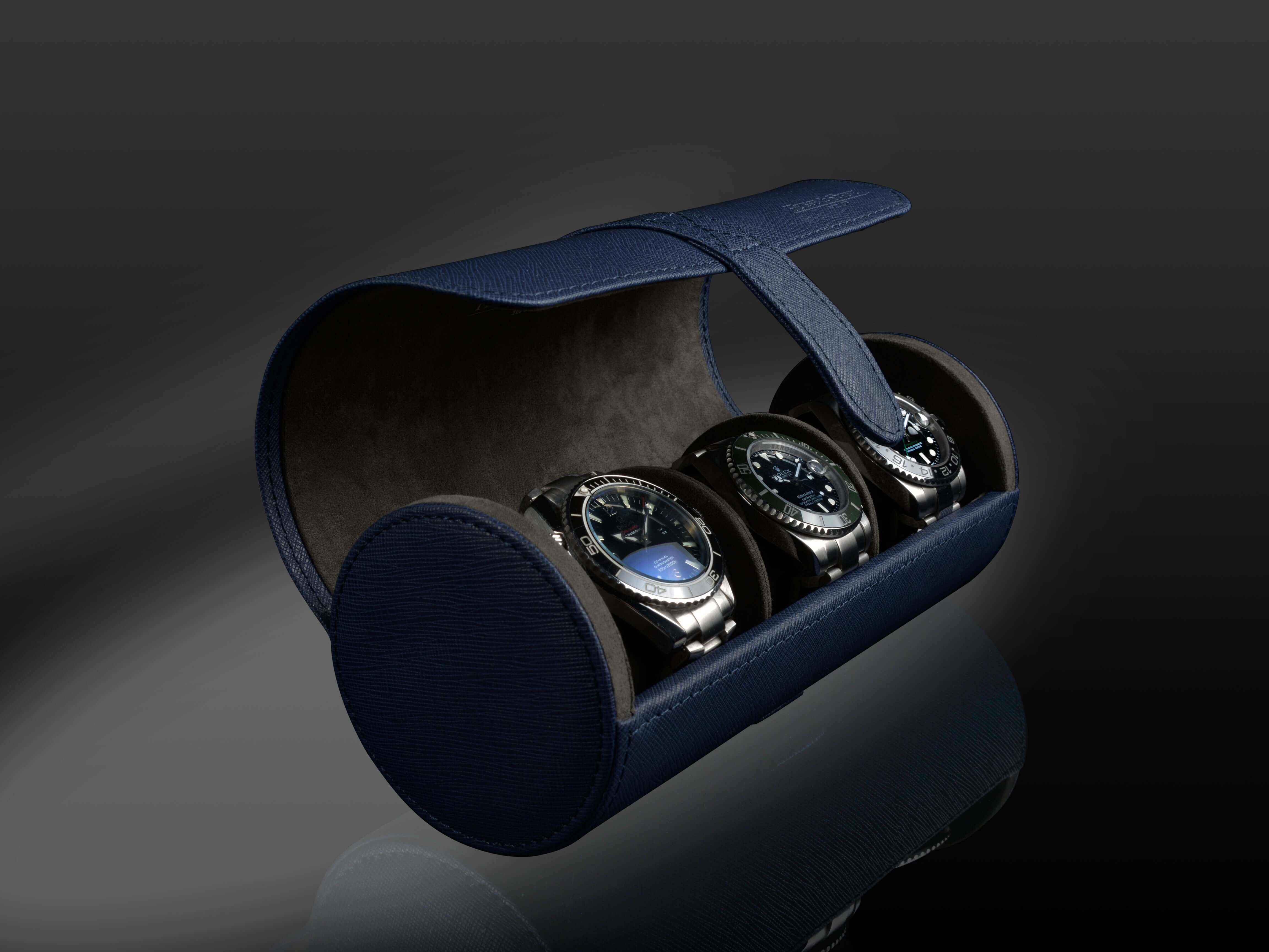 Rondo 3 Watch Roll Blue - Image 4
