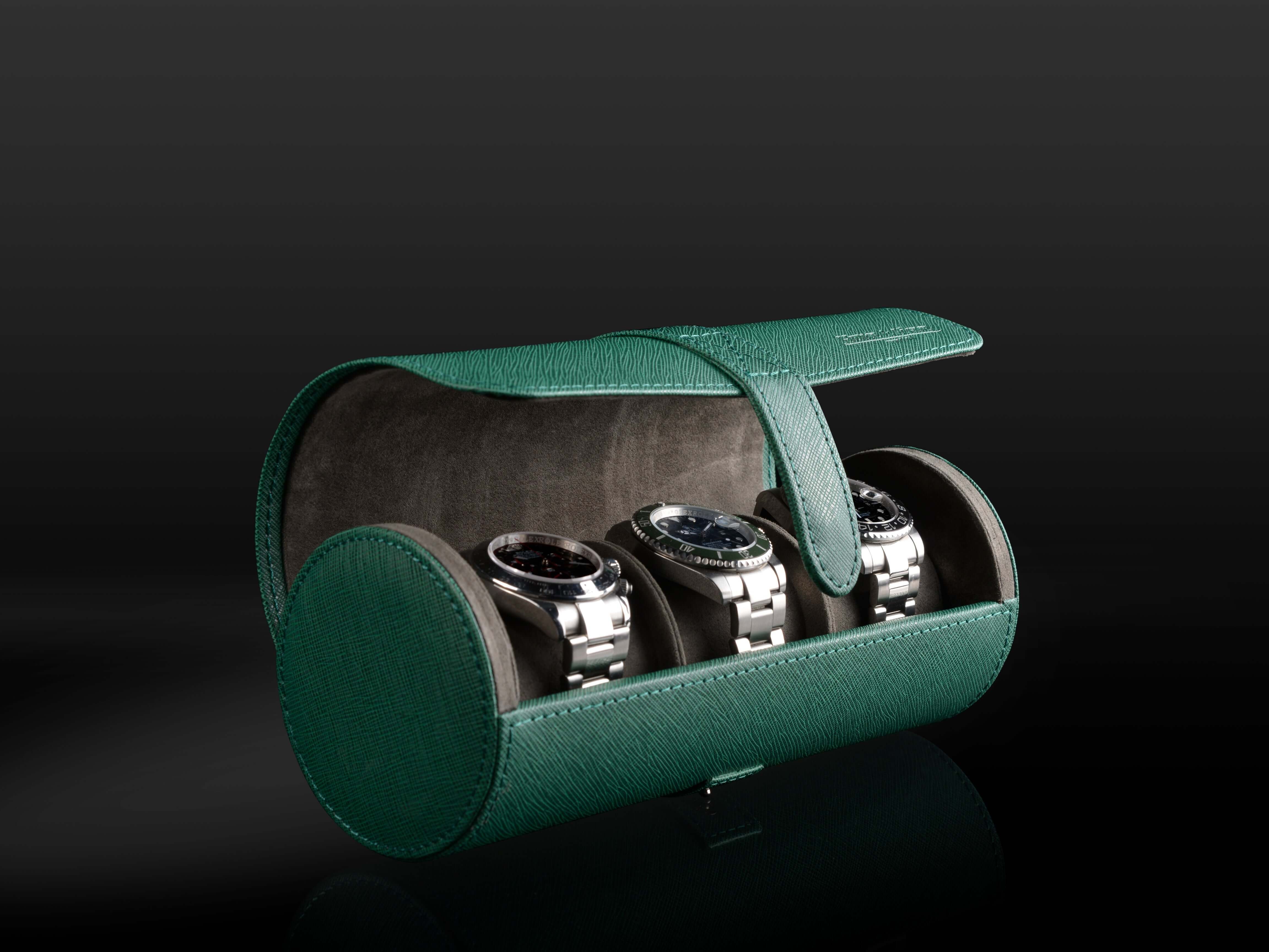 Rondo 3 Watch Roll Green - Image 4