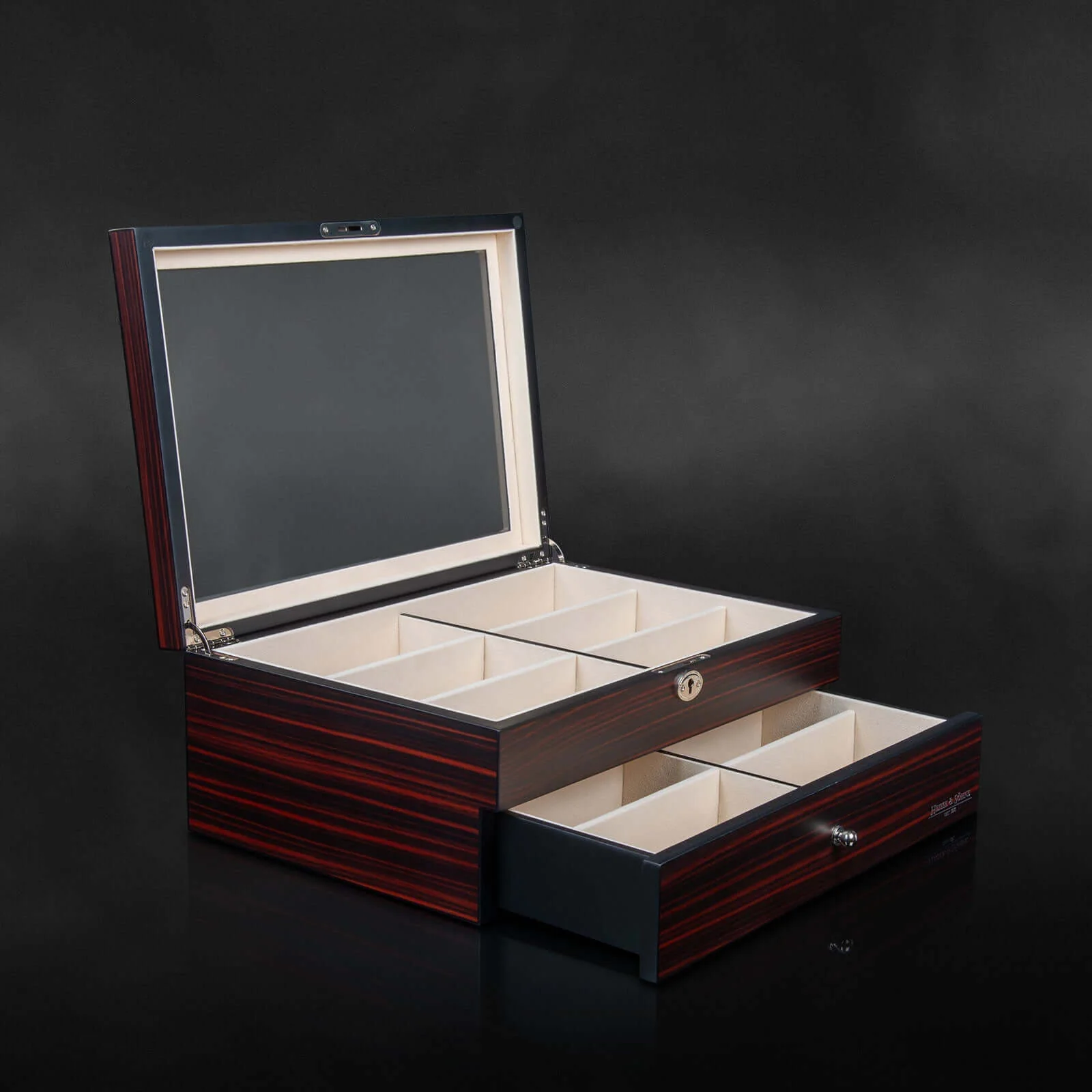 Sylt 12 Glasses Wood Box - Image 3