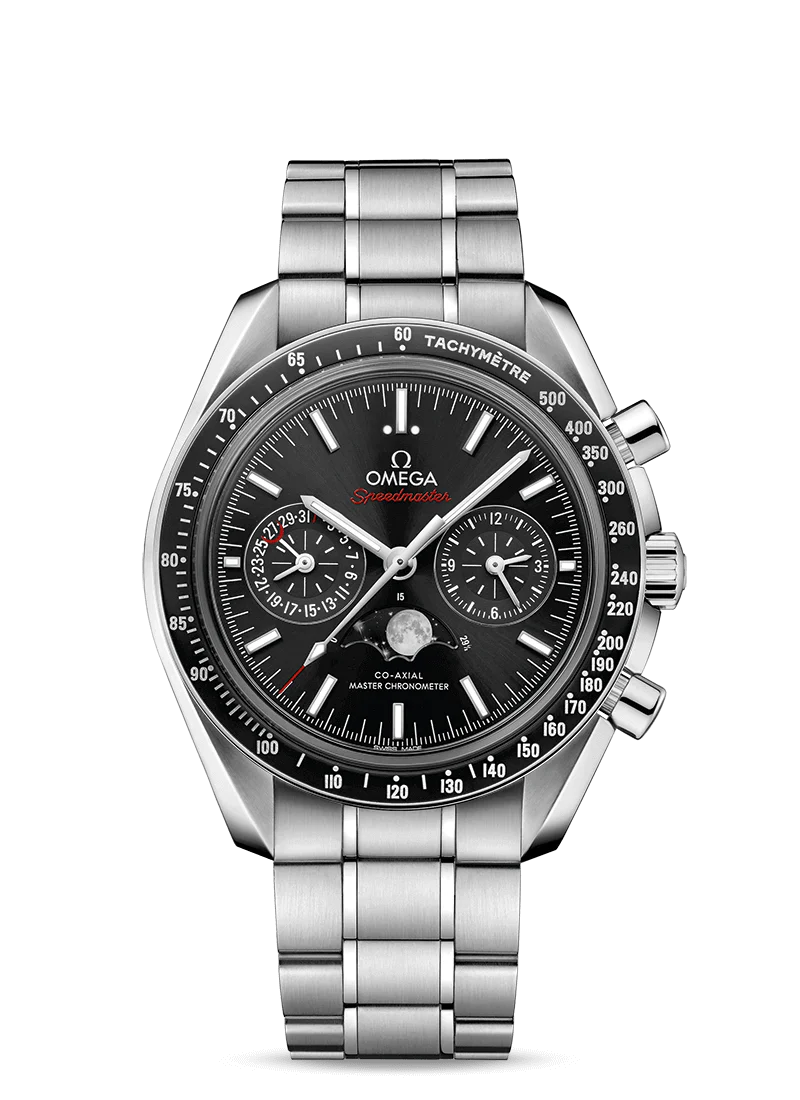 Omega Speedmaster Moonphase Co-Axial Chronograph Watch (304.30.44.52.01.001)