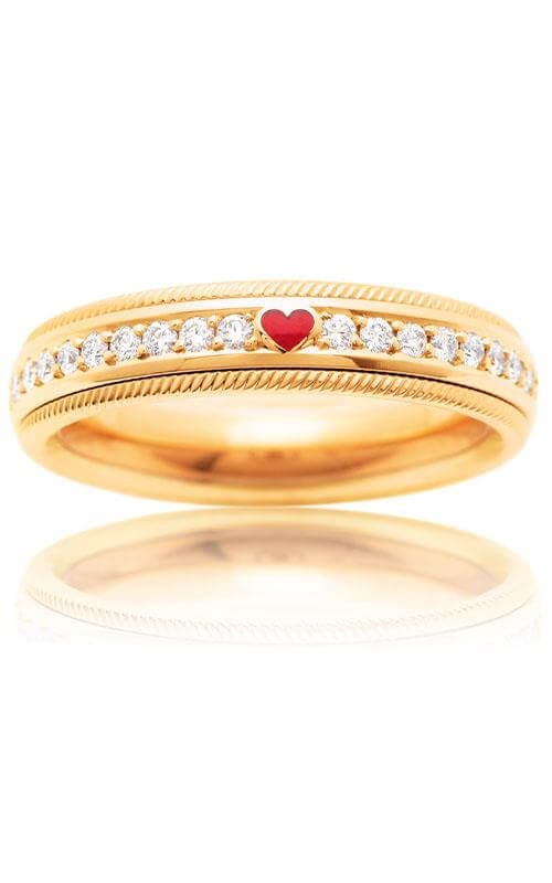 Wellendorff Declaration of Love Ring 607316 Yellow Gold