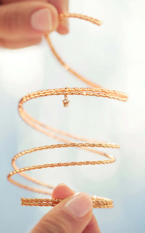 Wellendorff Embrace Me. Brilliance of the Sun Bracelet Yellow Gold 304776 - Image 2
