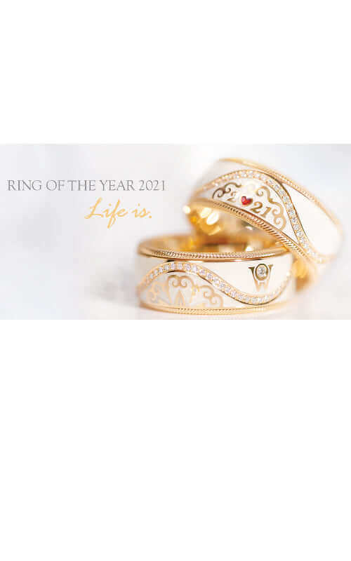 Wellendorff 2021 Ring of the Year. LIFE IS  Ref. 607399 - Image 3