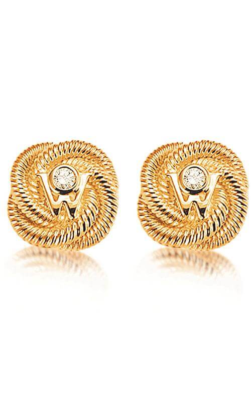 Wellendorff Silk Knot Earrings YG 8084987