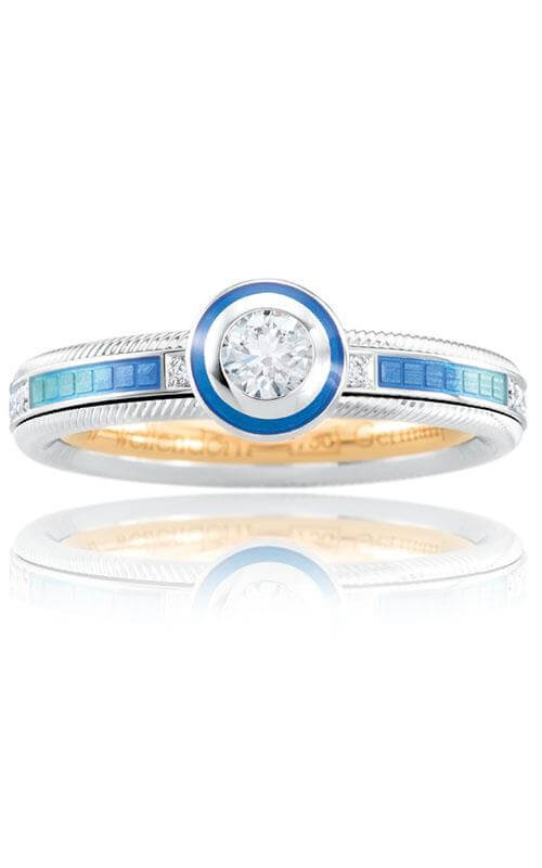 Wellendorff Thank You For. Aqua Ring 607359