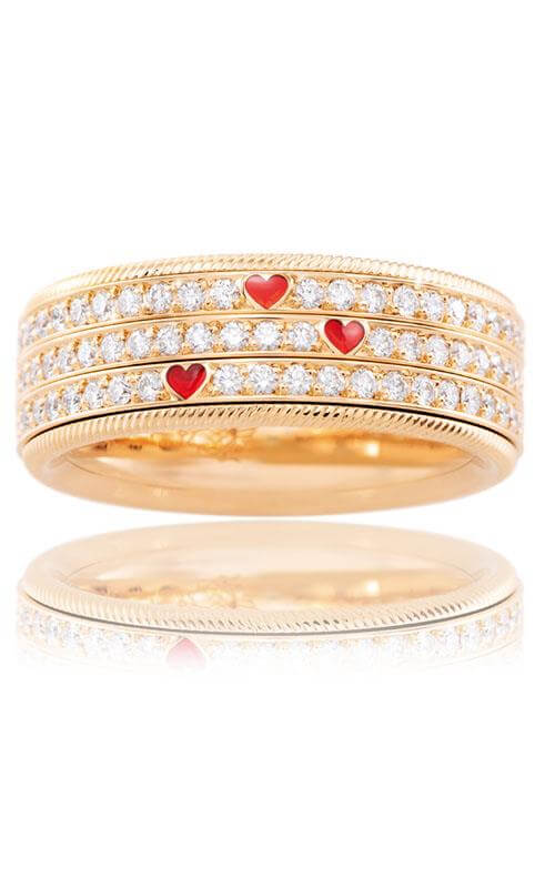 Wellendorff Three Hearts. One Love Ring 607271