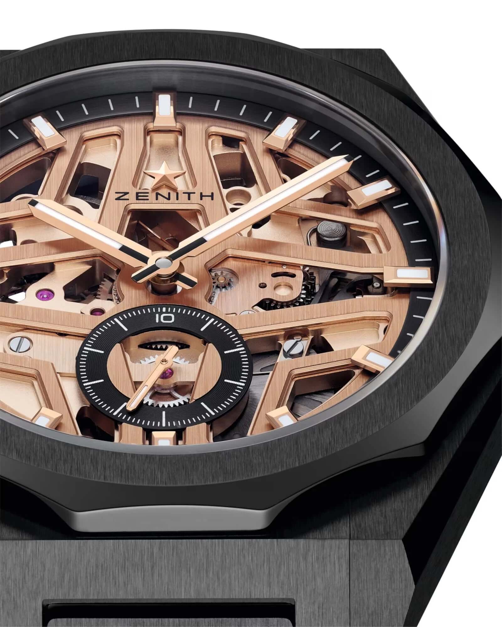 Zenith DEFY Skyline Skeleton Ceramic 49.9300.3620/07.I001 - Image 3